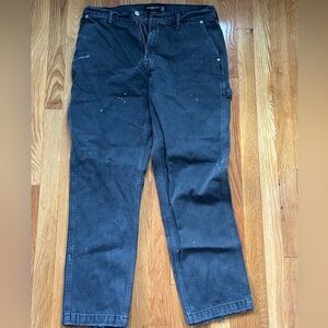 Abercrombie distress carpentry jeans